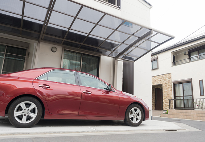 カーポート取付け